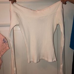urban outfitters off the shoulder top